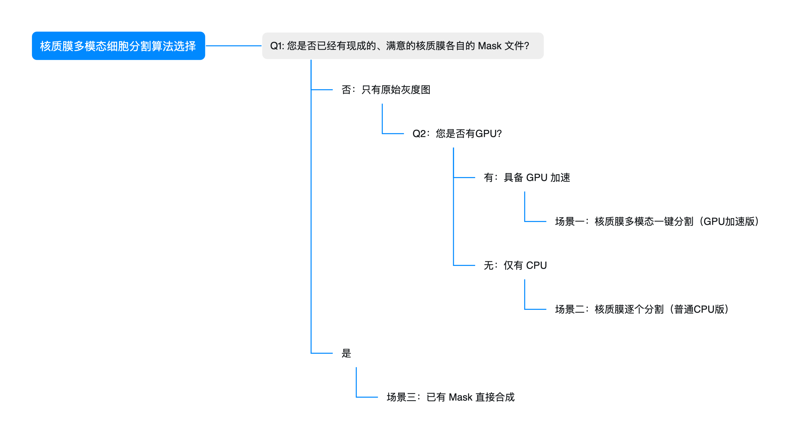 核质膜多模态细胞分割算法选择